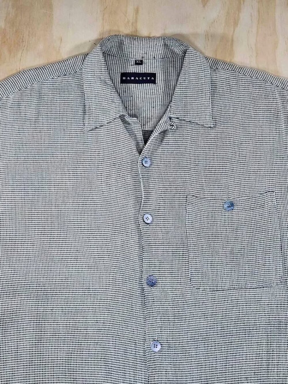 Baracuta Camp Collar Shirt